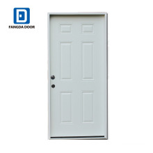 Fangda hot sale 6-panel primed door from China manufacturer